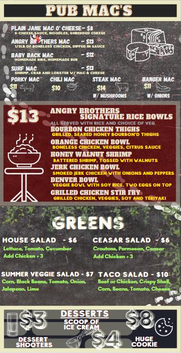 Angry Brothers Pub Menu image 4